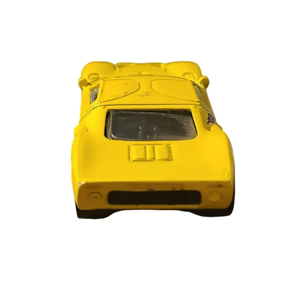Vintage HOT WHEELS Ford GT-40 Yellow Car HW Red Line 1999 Thailand used